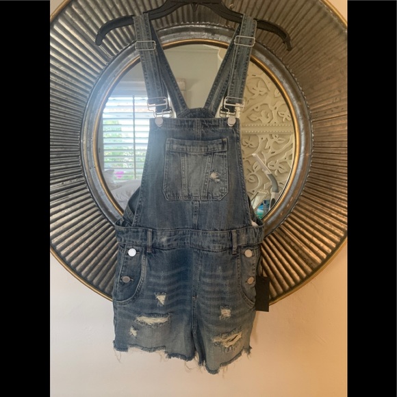 BLANKNYC Short Denim Overall 25
